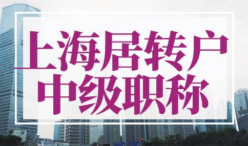 上海居转户中级职称有哪些