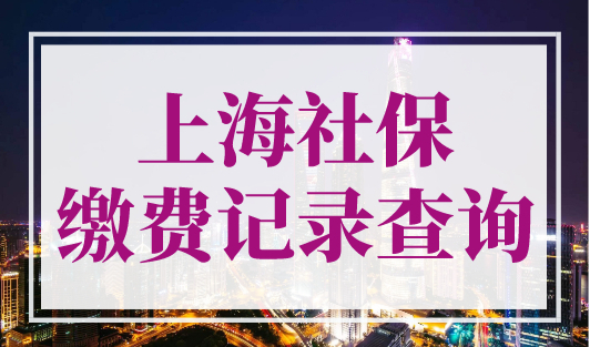 上海社保缴费记录查询（网上），上海社保系统恢复运行！