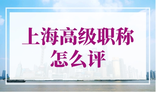 上海高级职称怎么评？人社局通知2023网上申报启动！