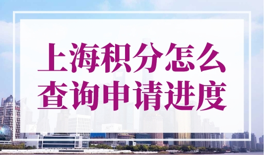 上海积分怎么查询申请进度？网上查询系统开启！