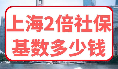 上海2倍社保基数多少钱