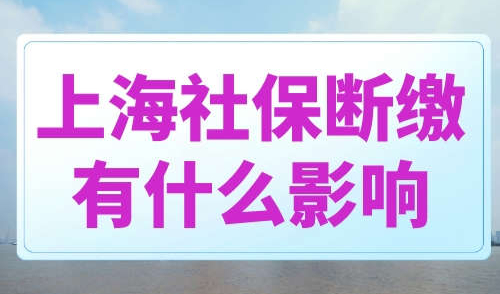 上海社保断缴有什么影响