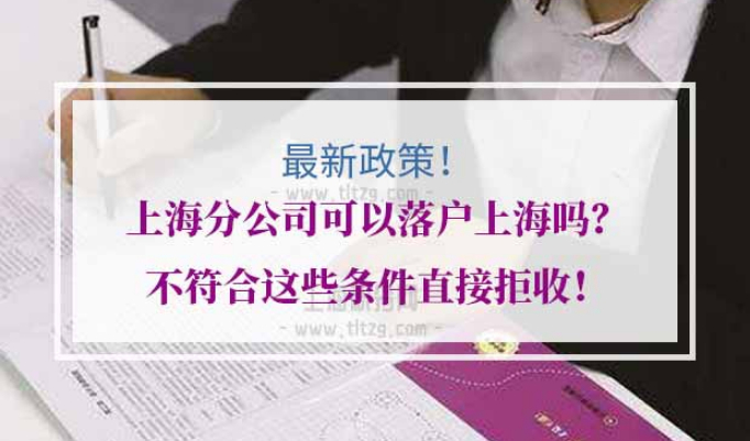 上海分公司落户上海
