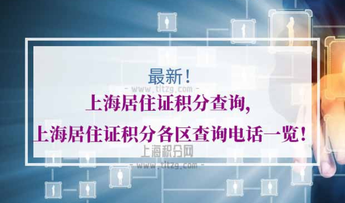 上海居住证积分查询
