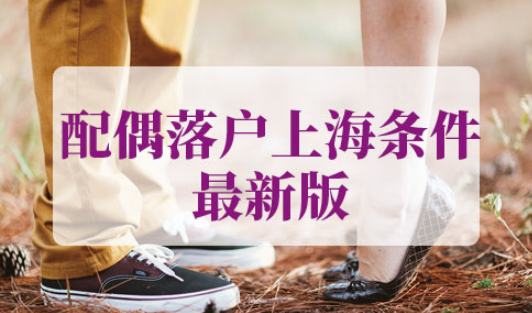 配偶落户上海条件