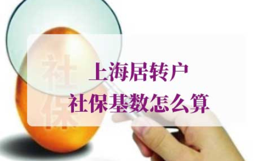 上海居转户社保基数怎么算