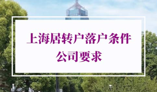 上海居转户落户条件