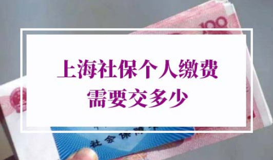 2022年上海社保个人缴费