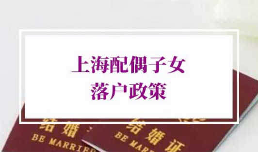 上海配偶子女落户政策