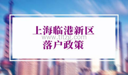 2022年上海临港新区落户政策
