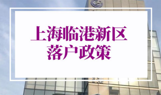 上海临港新区落户政策