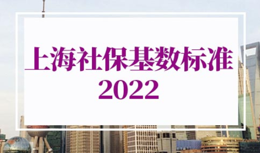 上海社保基数标准2022最新