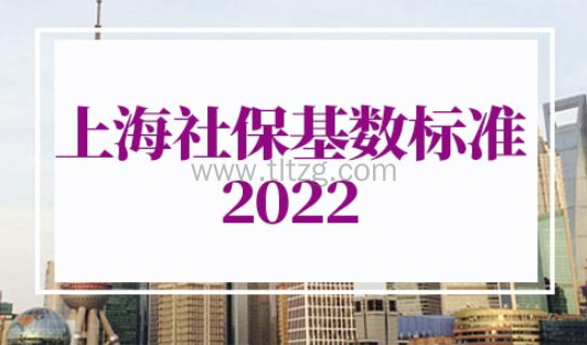 上海社保基数标准2022最新