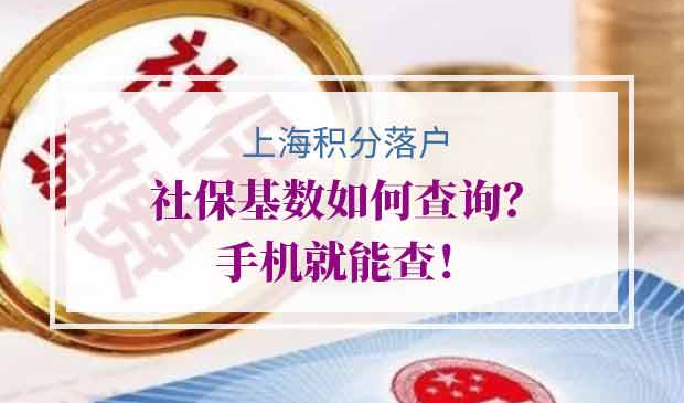 2020年上海积分落户社保基数